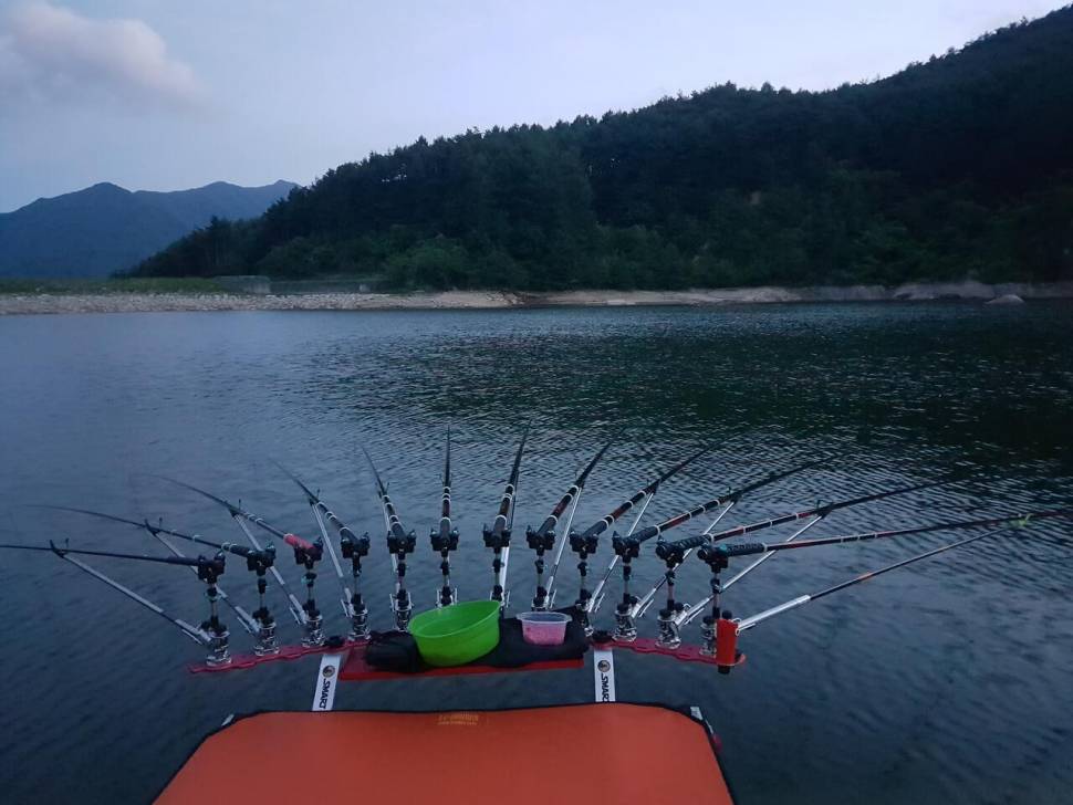 간만에 계곡지로 출조다녀왔네요 (조황조행기 - 모바일간편조행)