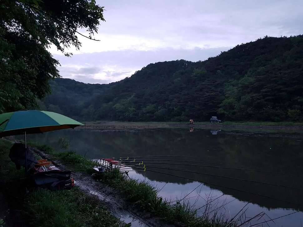 바람을 피해서 (조황조행기 - 모바일간편조행)