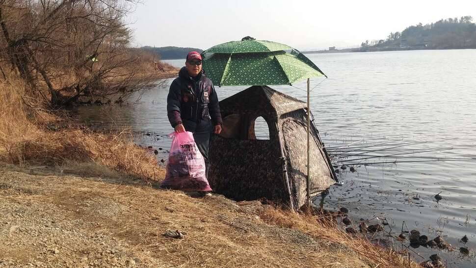 장척호 상황 (조황조행기 - 모바일간편조행)