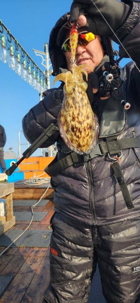 21년신조선22인승제주에이스호16석운영5일 갑오징어조황입니다 (조황조행기 - 바다선상조황)
