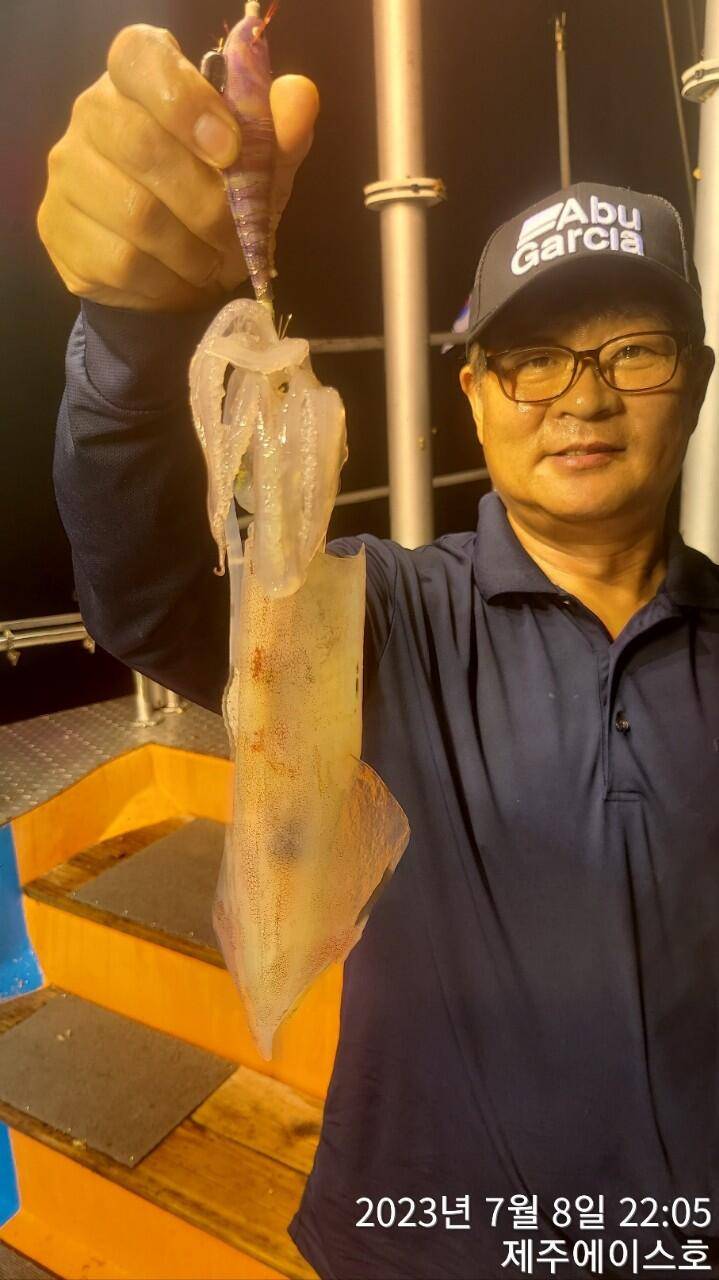 제주에이스호8일한치조황입니다 (조황조행기 - 바다선상조황)