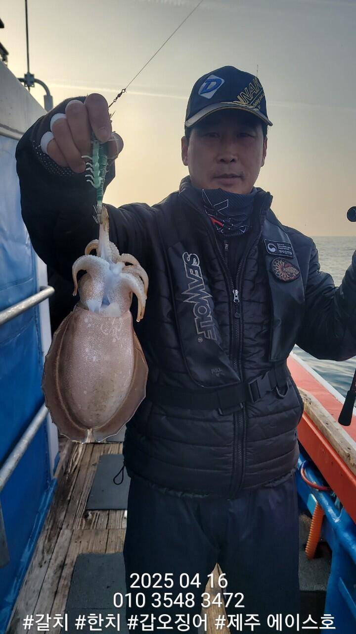 제주에이스호4월16일심해갑오징어조황입니다010 35483472010 3860 3472977톤22인승16석운영 (조황조행기 - 바다선상조황)