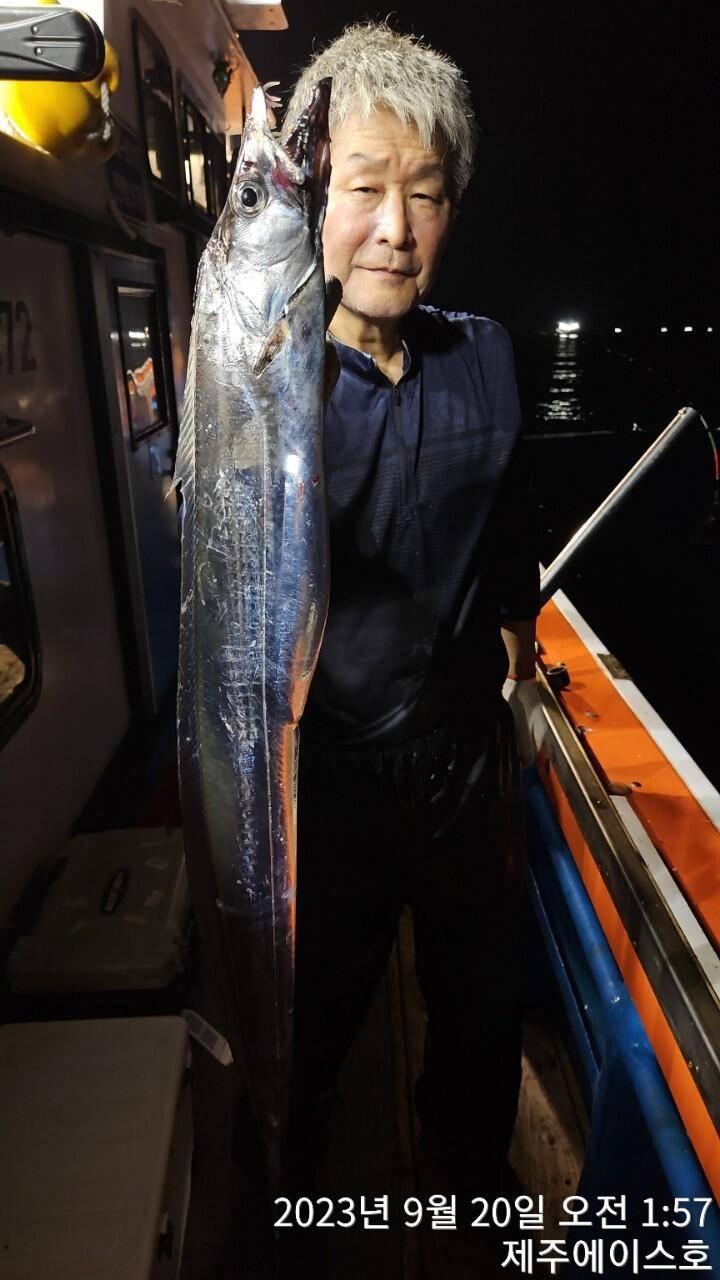 제주에이스호19일갈치조황입니다 0103548347201038603472 (조황조행기 - 바다선상조황)