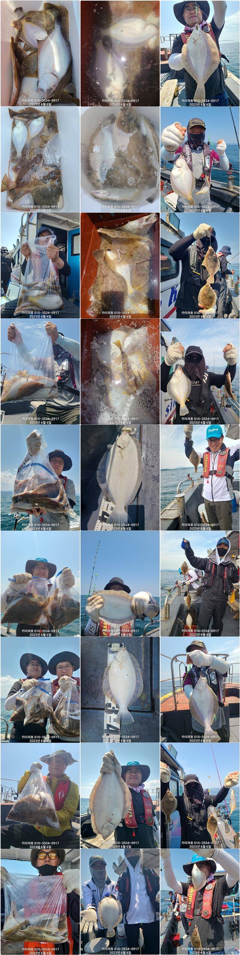 몸만오셔도 마릿수는 빵빵토요일일요일 널널 (조황조행기 - 바다선상조황)
