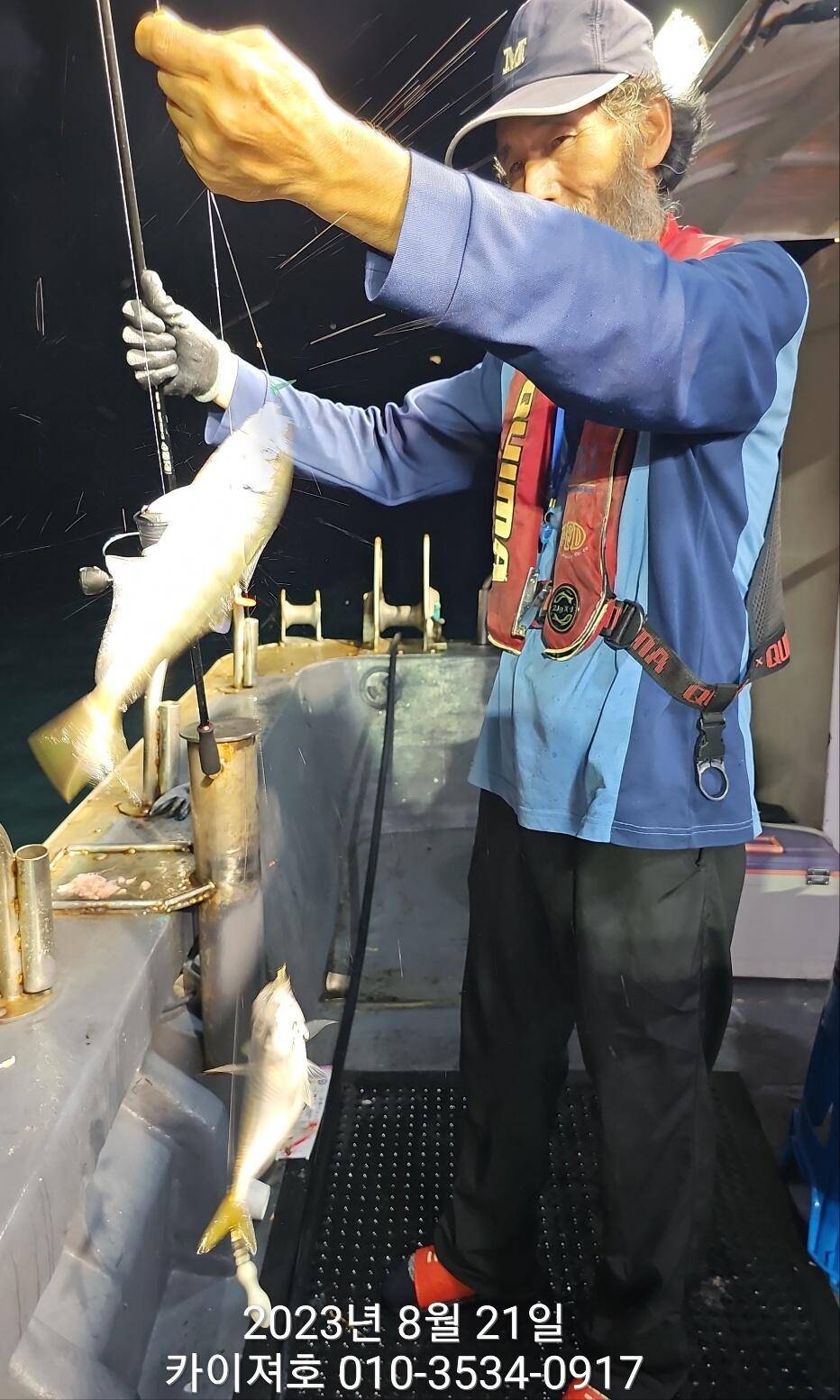 놀웨이도 부러워하는 대전갱이 왕고등어ㅎ (조황조행기 - 바다선상조황)