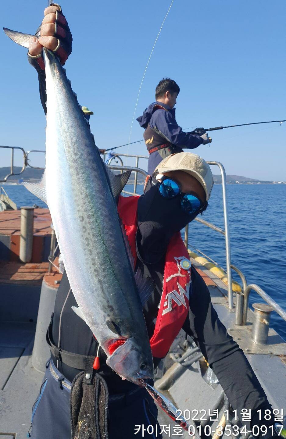 17일 막잡아 방어삼치 아미깔시런 복어 ㅋ (조황조행기 - 바다선상조황)