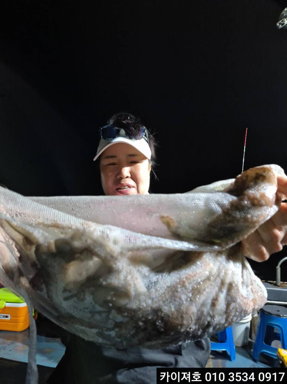 30일야간 돌문어 조황 입니다 (조황조행기 - 바다선상조황)