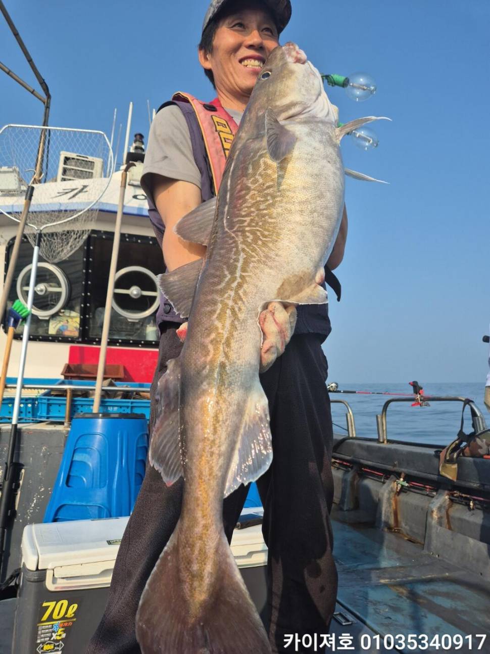 12일 왕대구 타작 악조건 속에서도 (조황조행기 - 바다선상조황)