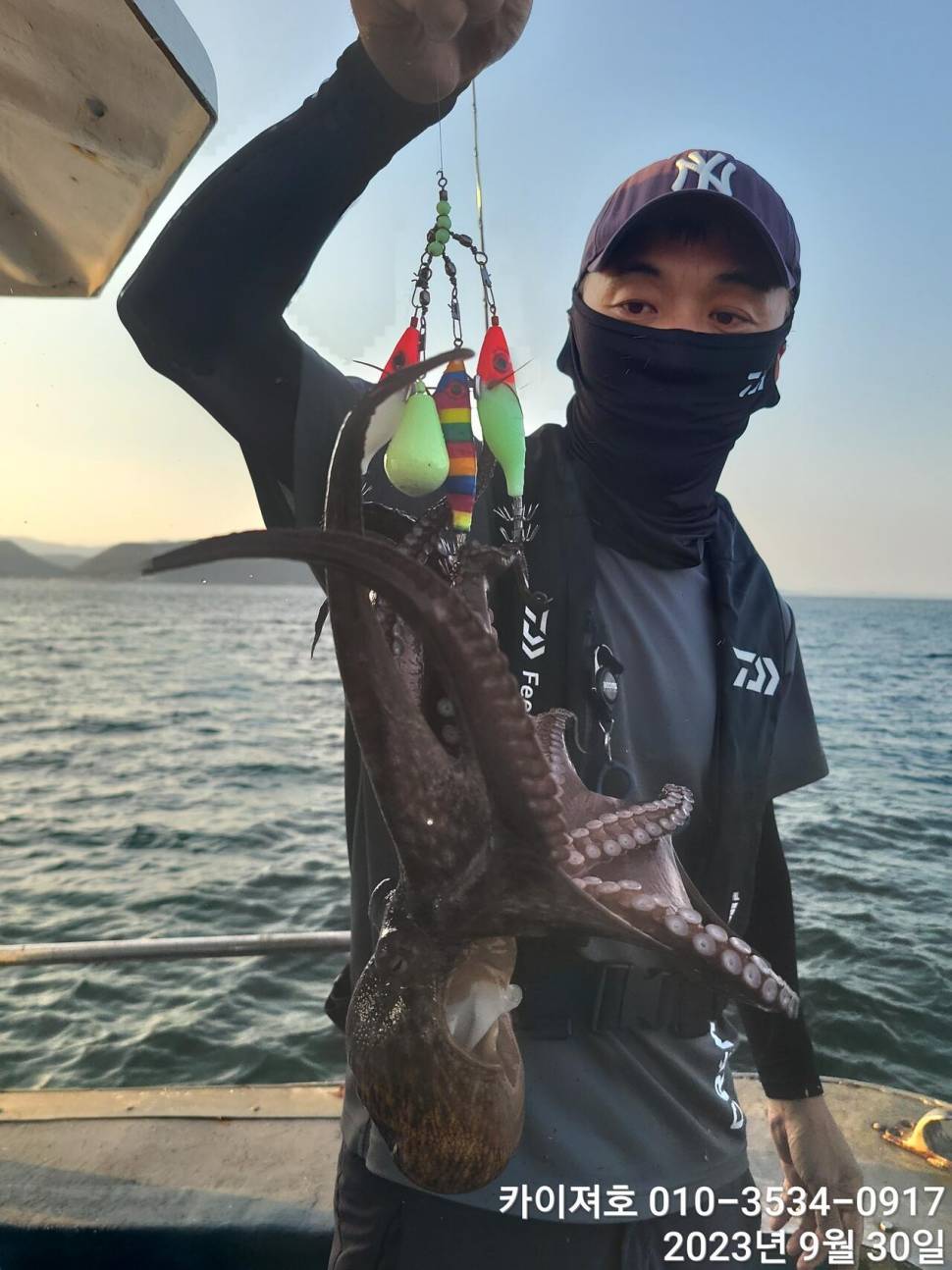 30날돌문어 끈적 전원 힛트 씨알굿 (조황조행기 - 바다선상조황)