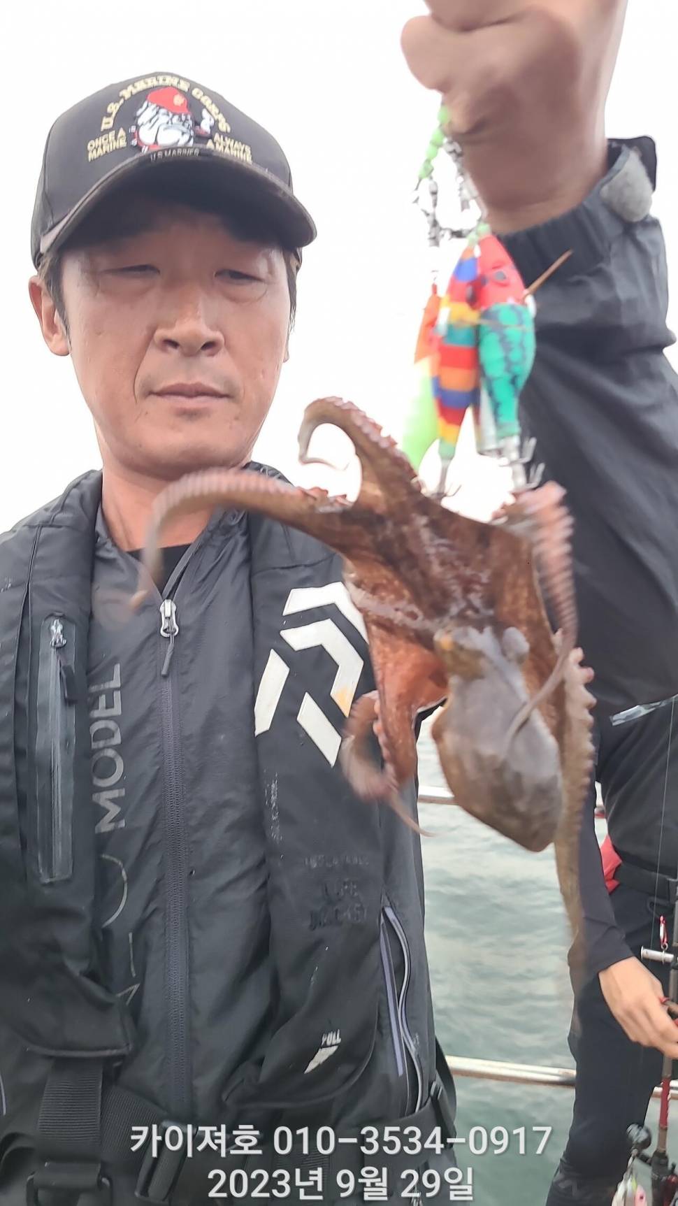 29일밤 돌문어 달달한 마릿수 굿 (조황조행기 - 바다선상조황)