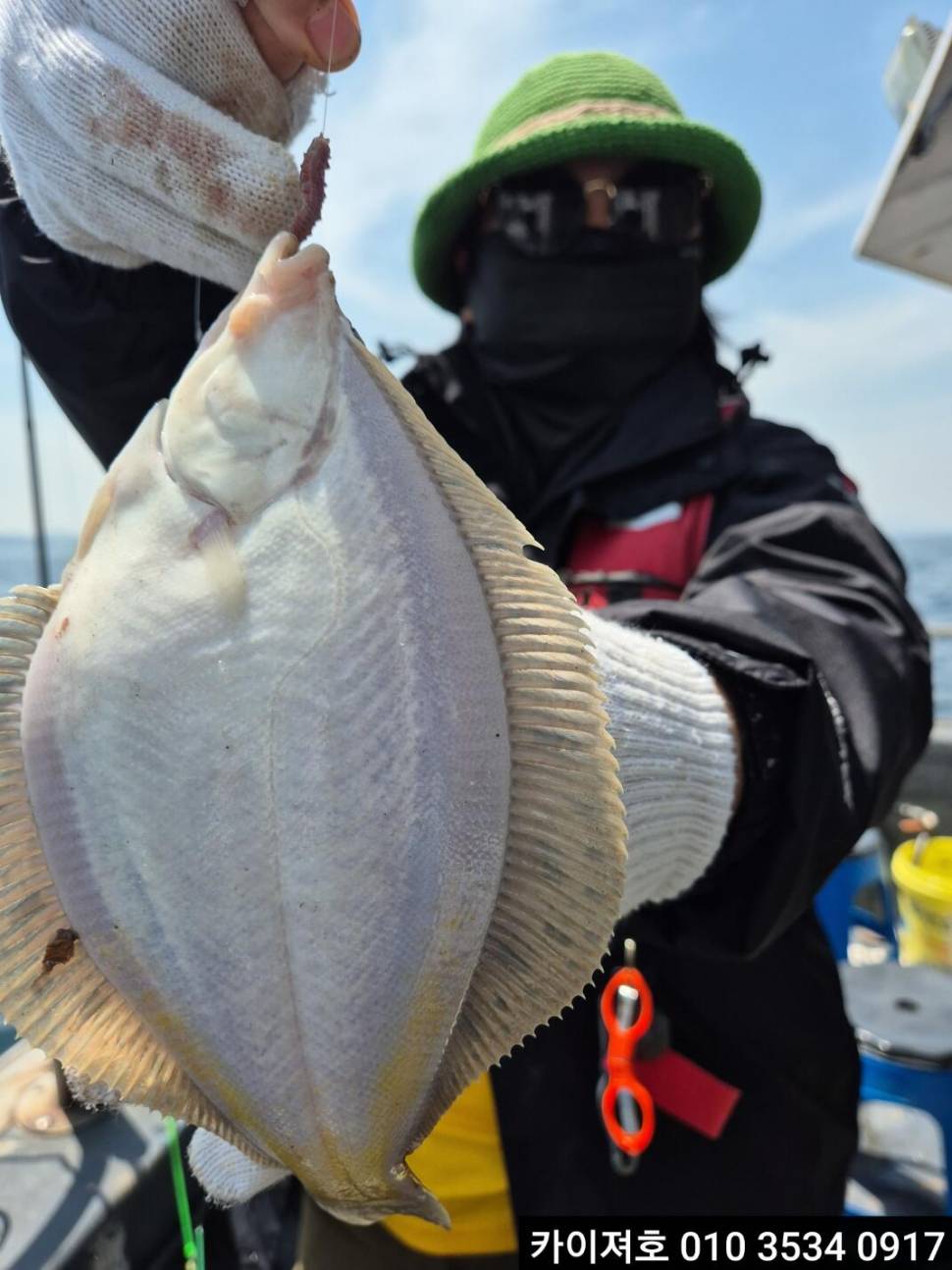 13일 도다리참가자미 조황 (조황조행기 - 바다선상조황)