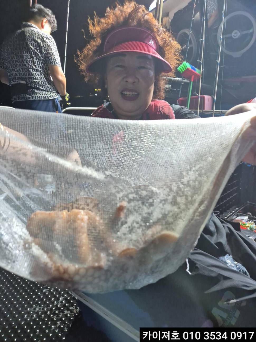 19일 야간 돌문어 조황 (조황조행기 - 바다선상조황)