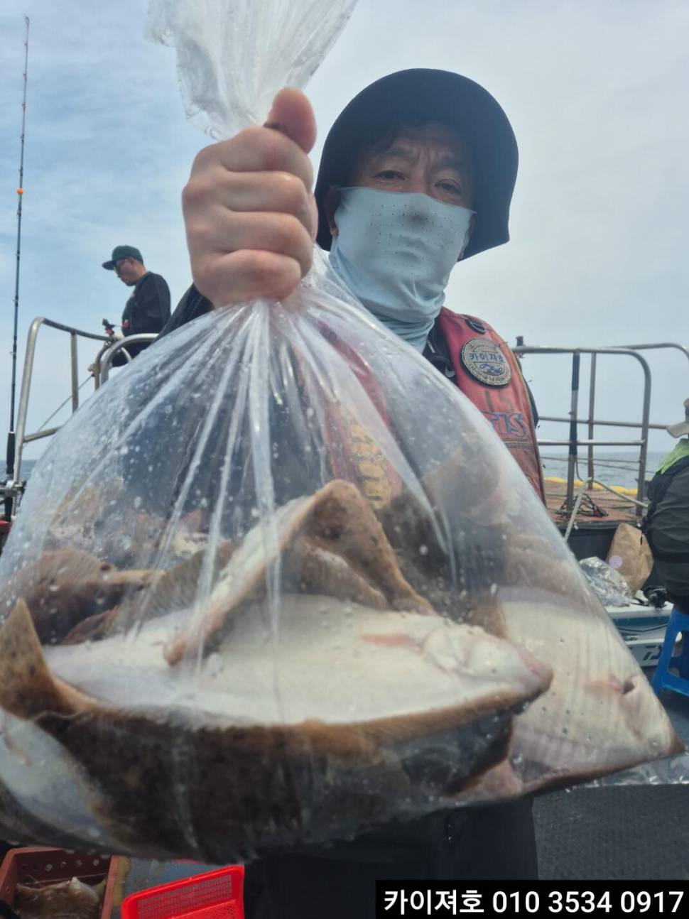 6일 도다리참가자미 조황 (조황조행기 - 바다선상조황)