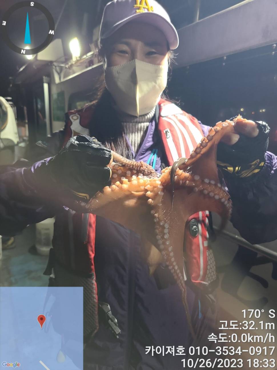 26일포항 돌문어 마릿수도 씨알도 굿 (조황조행기 - 바다선상조황)