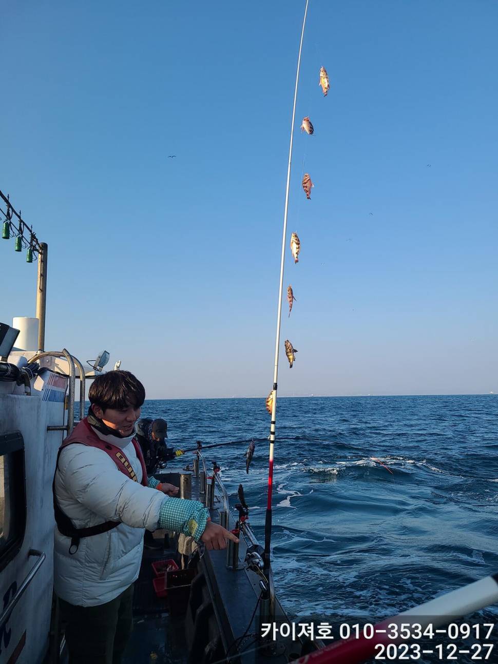 27일 오전 볼락 열기 대 타작 (조황조행기 - 바다선상조황)
