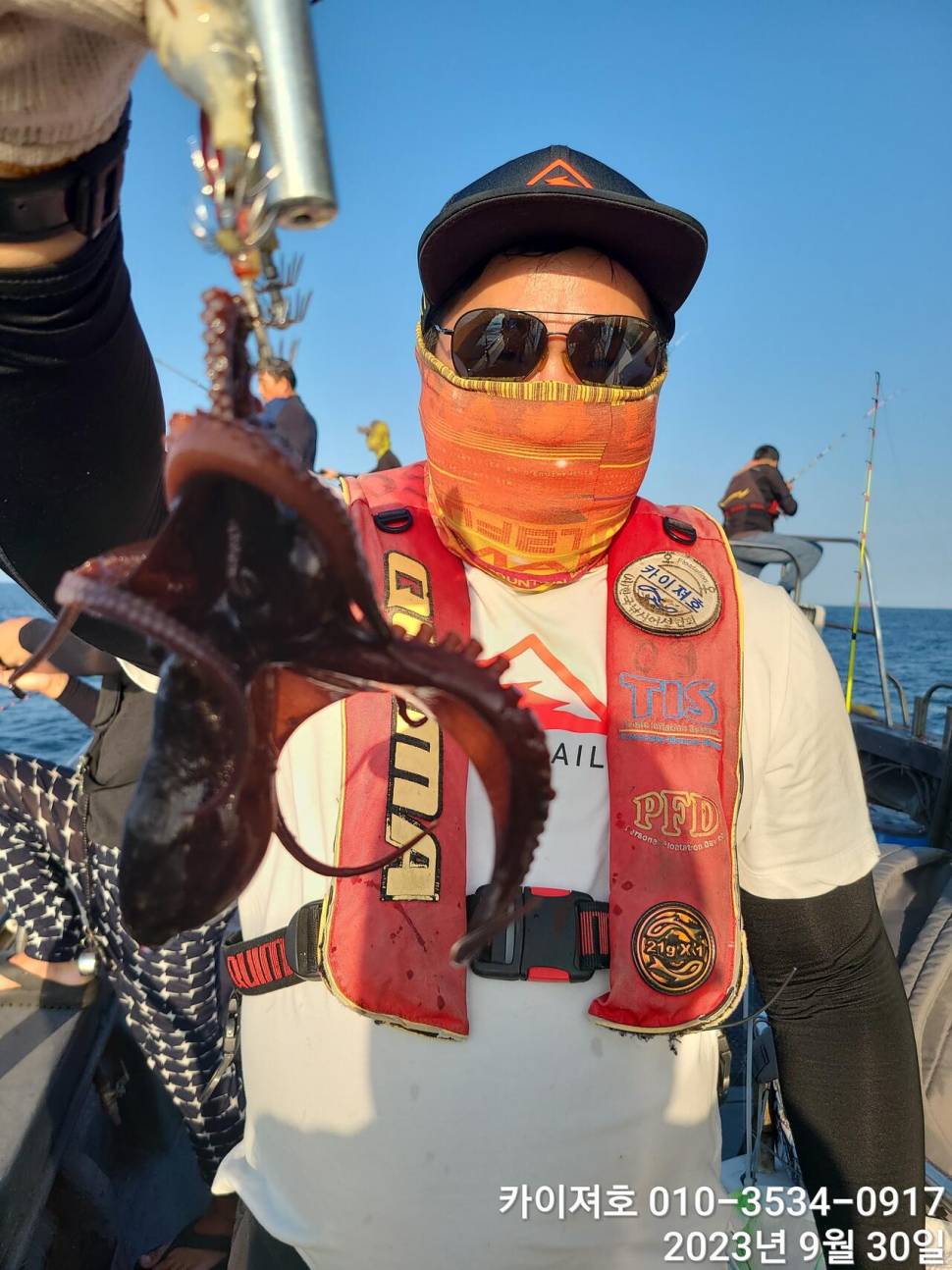 30날돌문어 끈적 전원 힛트 씨알굿 (조황조행기 - 바다선상조황)