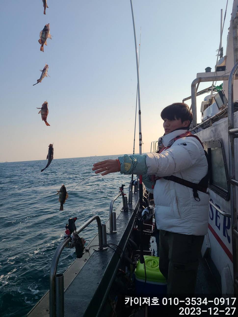27일 오전 볼락 열기 대 타작 (조황조행기 - 바다선상조황)