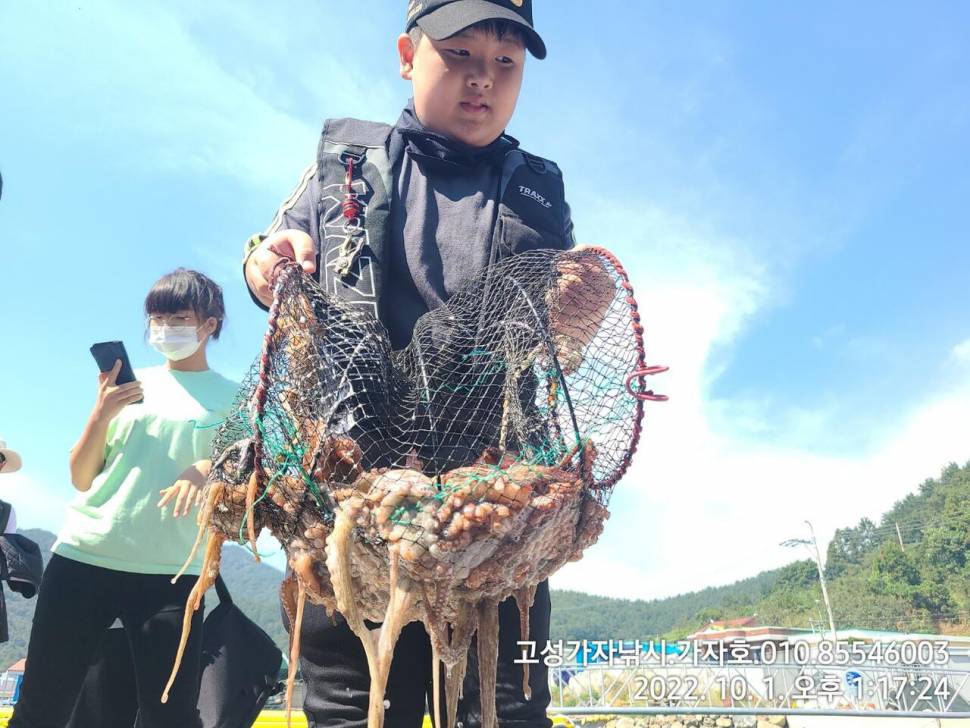 돌문어 가득가득 (조황조행기 - 바다선상조황)
