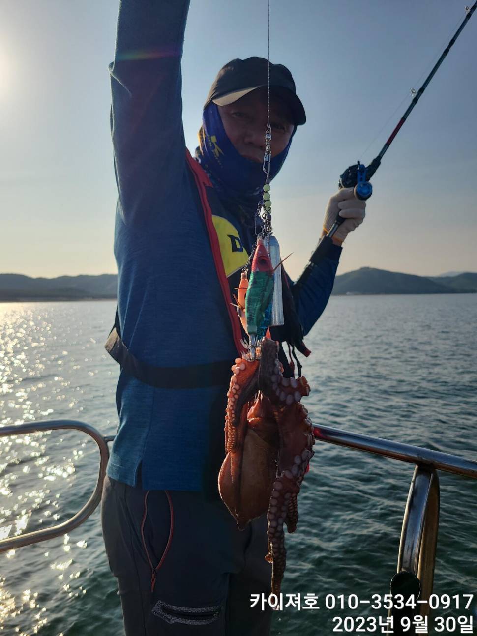 30날돌문어 끈적 전원 힛트 씨알굿 (조황조행기 - 바다선상조황)