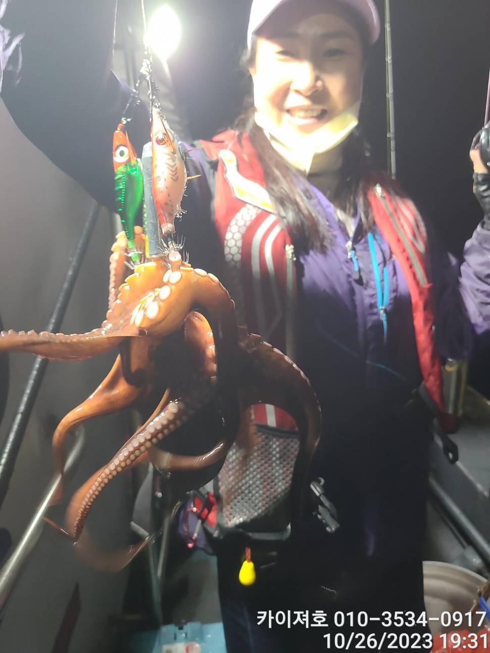 26일포항 돌문어 마릿수도 씨알도 굿 (조황조행기 - 바다선상조황)