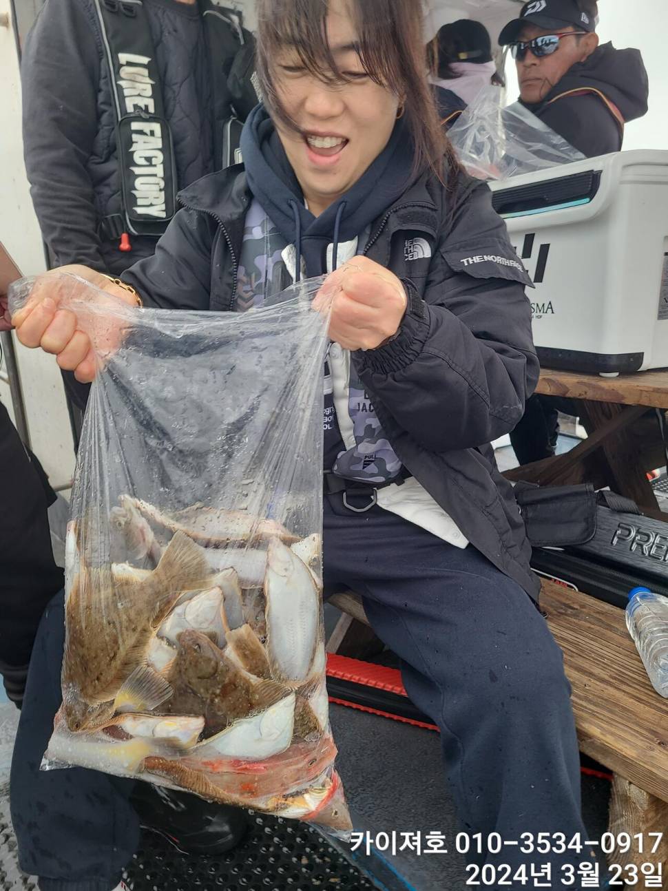 23일오후 대폭발 타작 (조황조행기 - 바다선상조황)