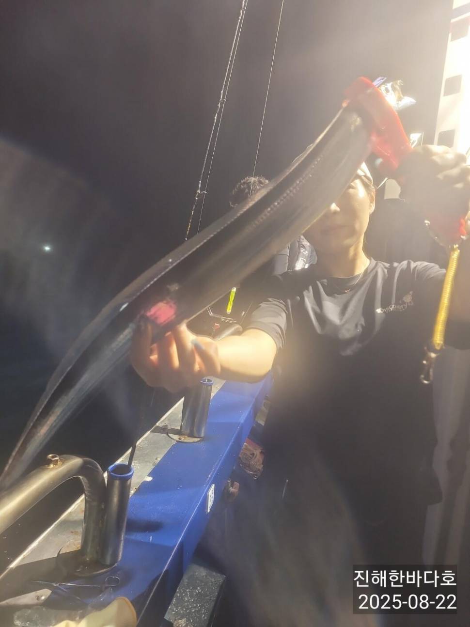 씨알 좋고 손맛 끝내주는 준내만갈치 꾸준한 입질에 찐한 손맛 보시며 즐기고왔습니다0 (조황조행기 - 바다선상조황)