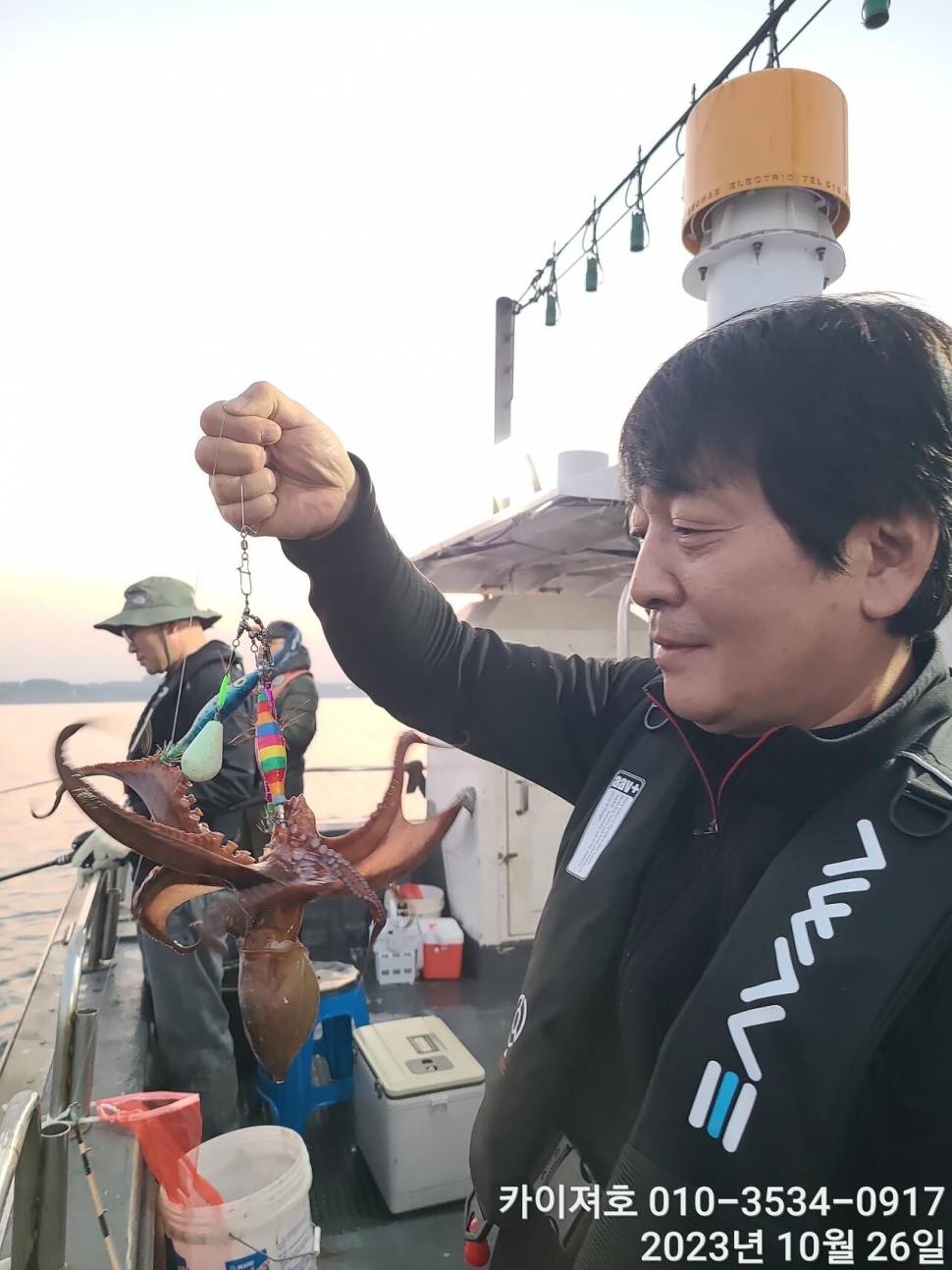 26일포항 돌문어 마릿수도 씨알도 굿 (조황조행기 - 바다선상조황)