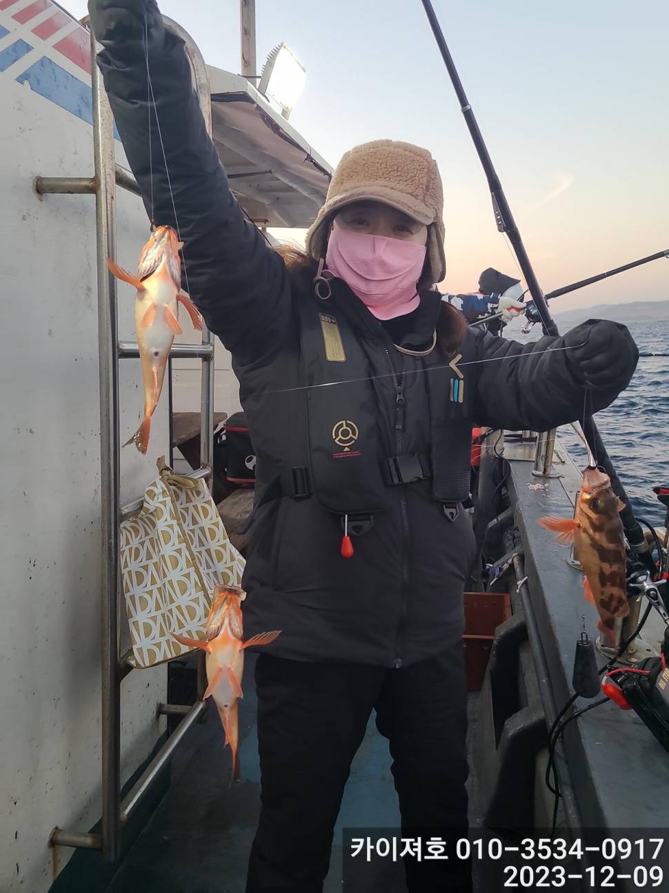 9일조업 아니구요전원 만쿨타작 (조황조행기 - 바다선상조황)