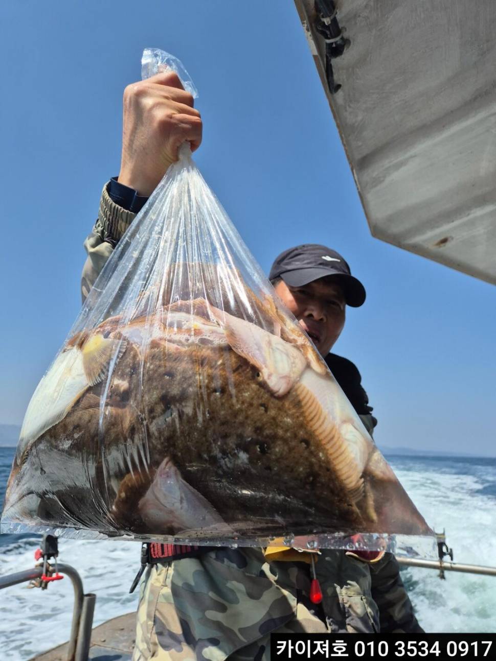 8일도다리참가자미 조황 (조황조행기 - 바다선상조황)
