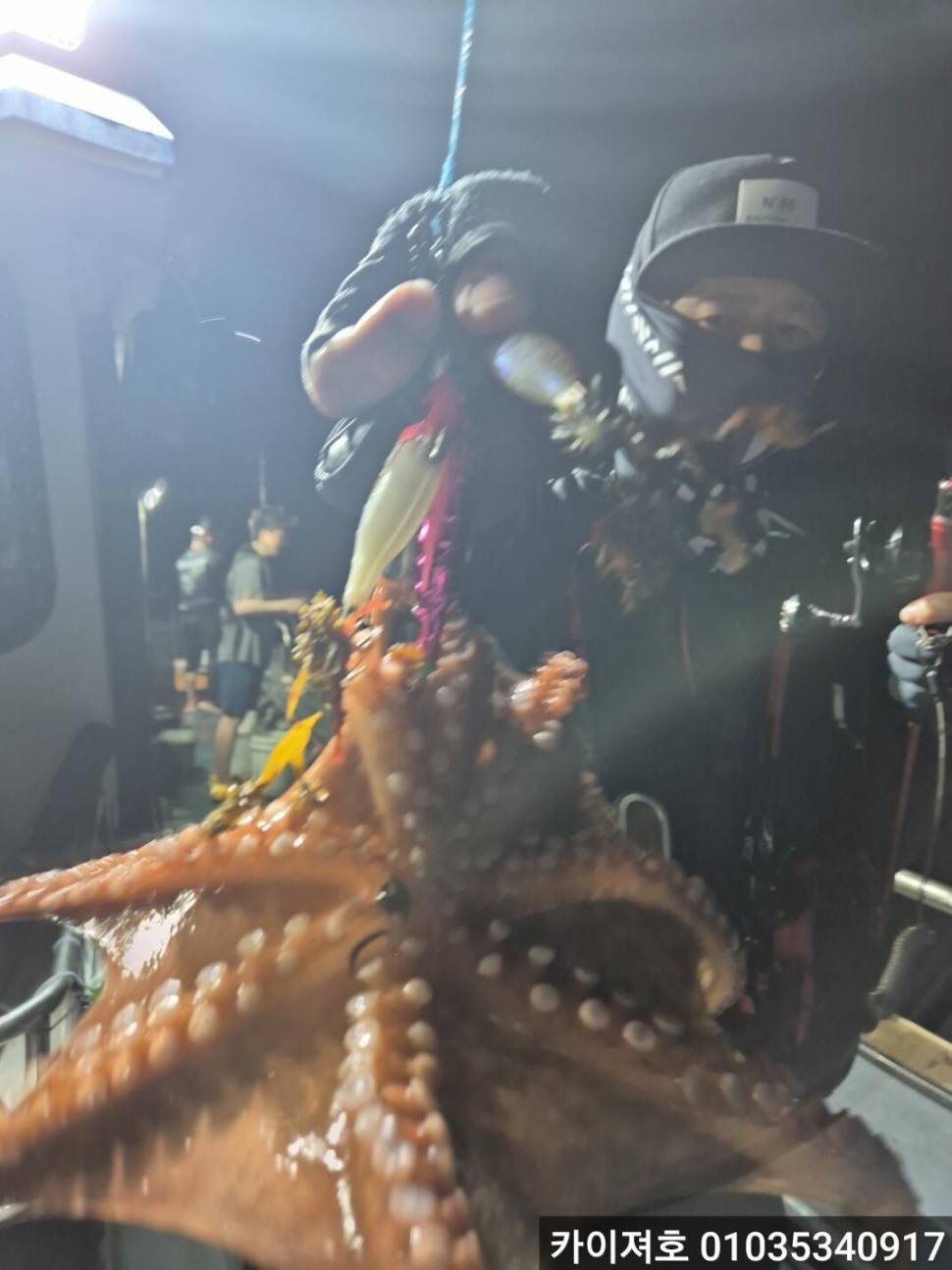 8일 포항 명품 돌문어 전원히트 폭발 (조황조행기 - 바다선상조황)