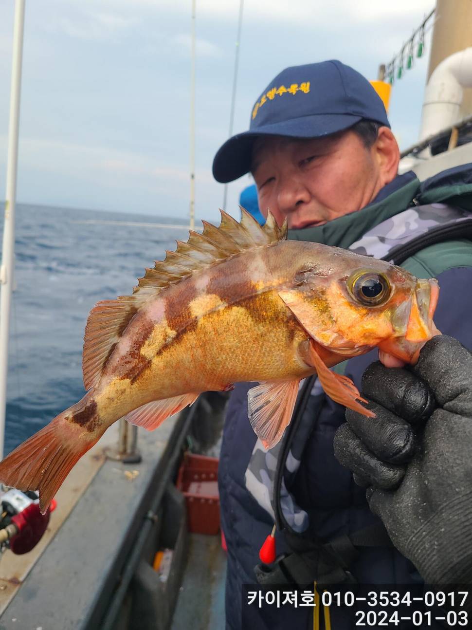 3일오전 완전 쓸어 담았네 왕볼락 볼락 열기 (조황조행기 - 바다선상조황)