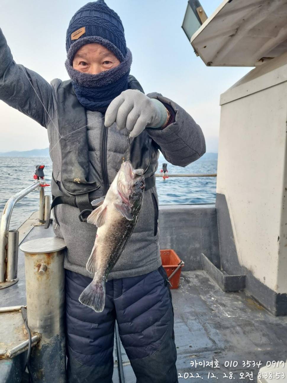 28일 오전왕열기왕볼락 쿨러 조황 마무리 (조황조행기 - 바다선상조황)