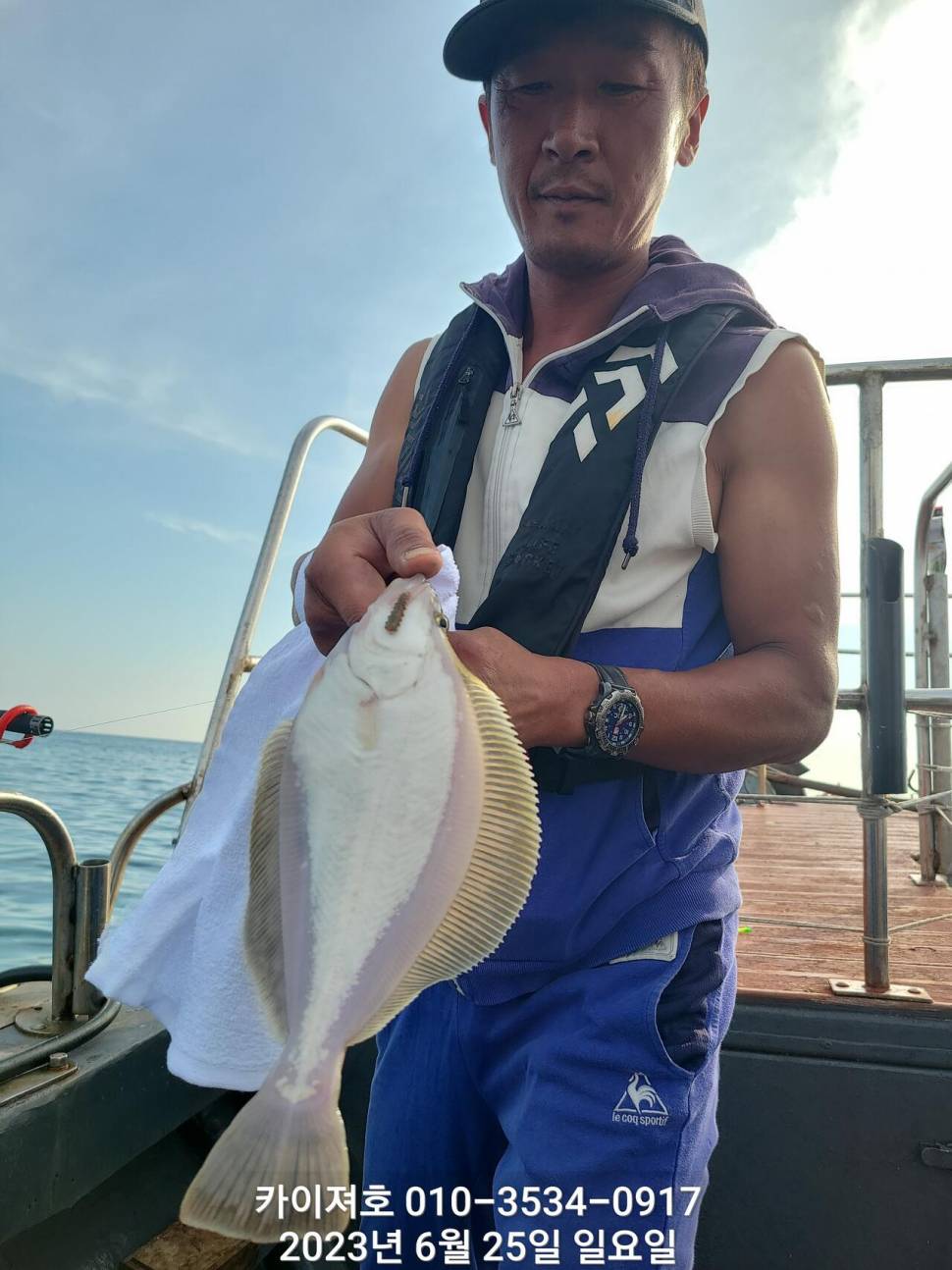 28일오전 도다리차마가자미 우당탕탕탕 (조황조행기 - 바다선상조황)