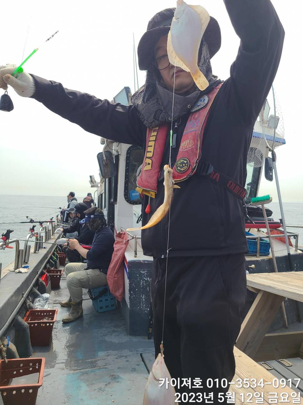 12일오늘도 마릿수 폭팔 두둑 합니다ㅎ (조황조행기 - 바다선상조황)