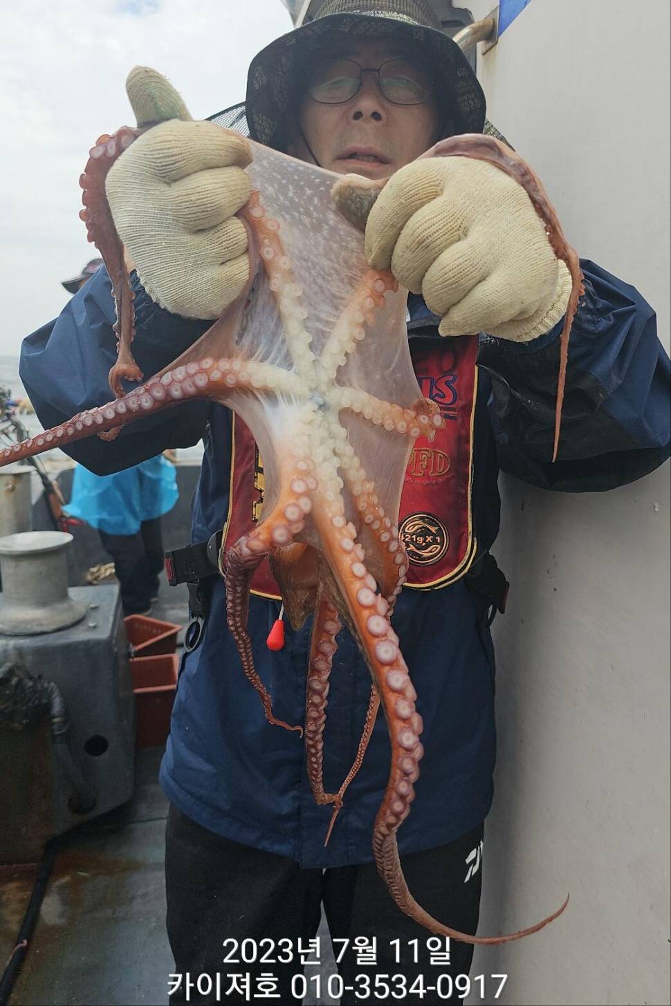 11일오전 타작 보너스도 있네요ㅎ (조황조행기 - 바다선상조황)