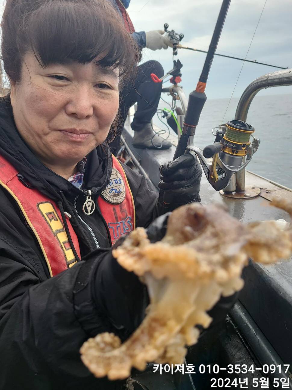 나날이 타작 합니다 날씨만 좋으면요 (조황조행기 - 바다선상조황)