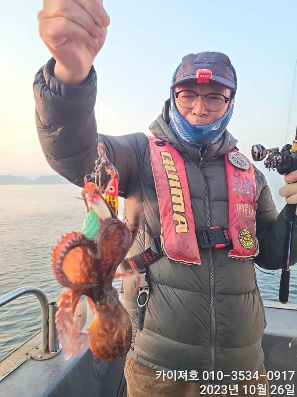 26일포항 돌문어 마릿수도 씨알도 굿 (조황조행기 - 바다선상조황)