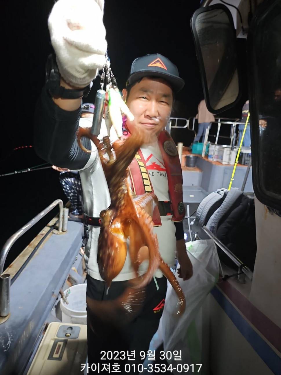 30날돌문어 끈적 전원 힛트 씨알굿 (조황조행기 - 바다선상조황)