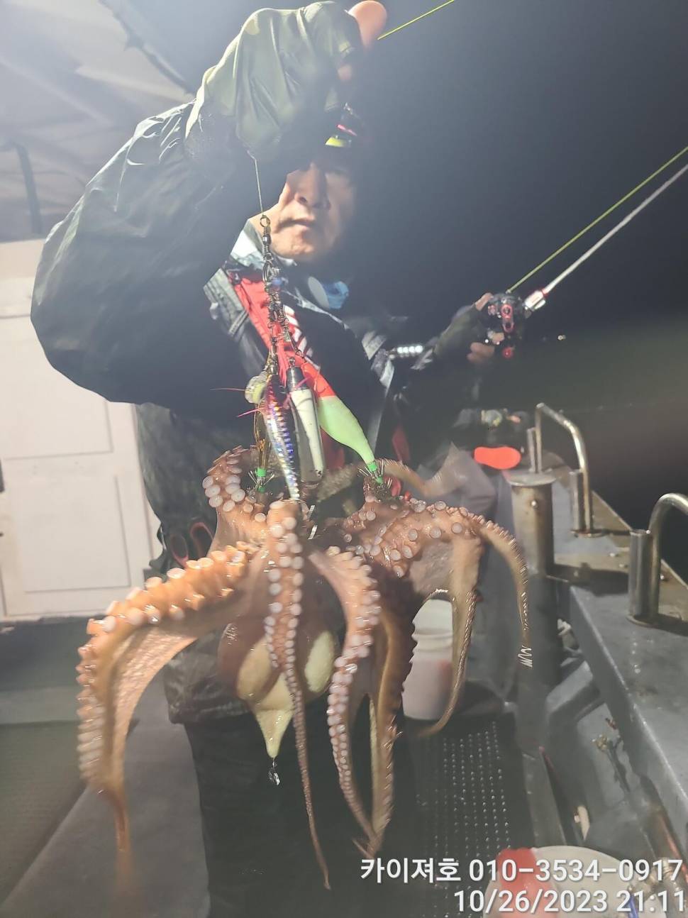 26일포항 돌문어 마릿수도 씨알도 굿 (조황조행기 - 바다선상조황)
