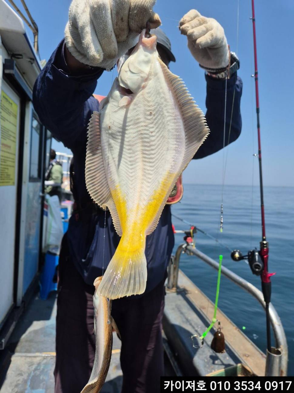 14일 도다리참가자미 조황 (조황조행기 - 바다선상조황)