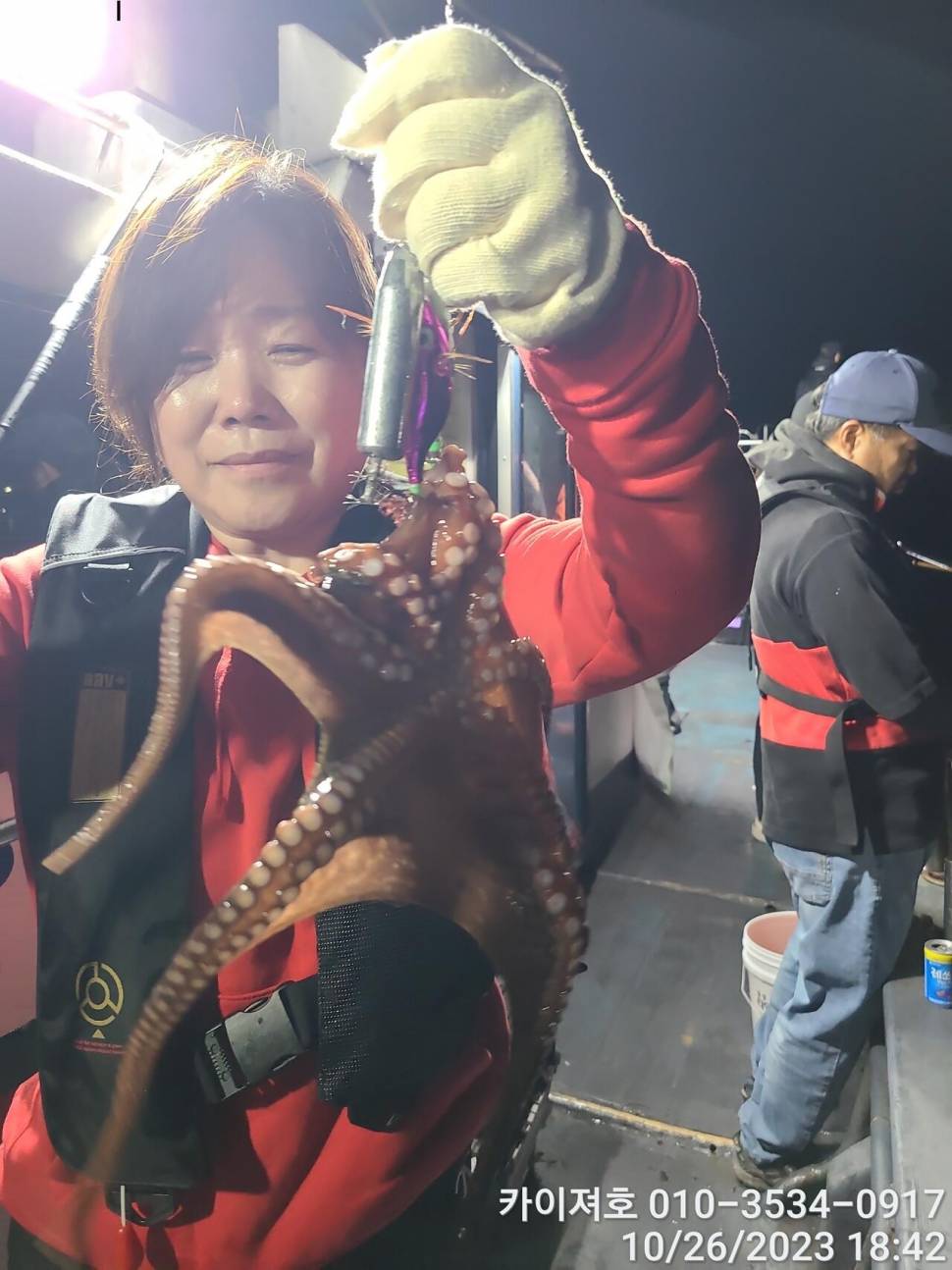 26일포항 돌문어 마릿수도 씨알도 굿 (조황조행기 - 바다선상조황)