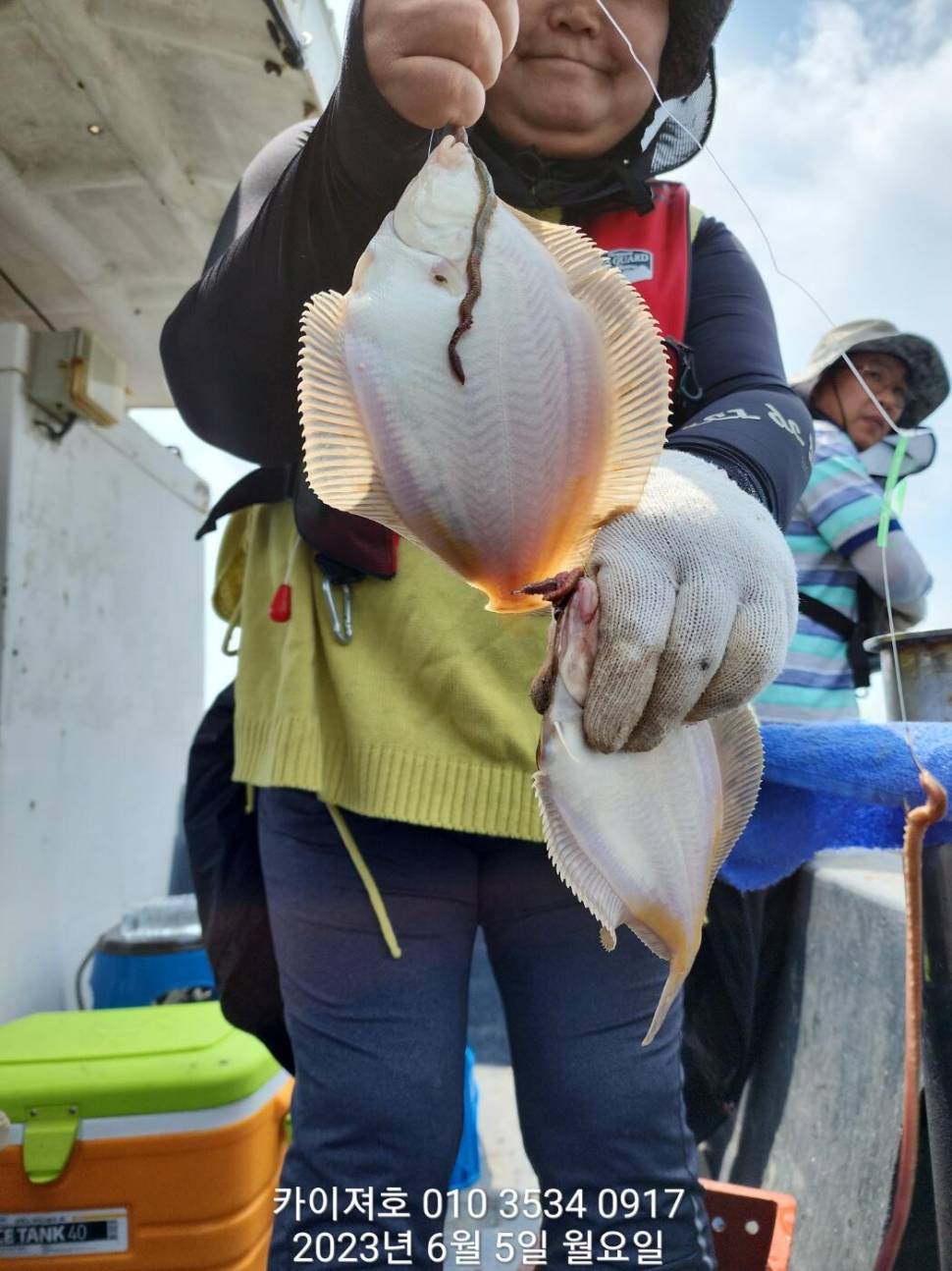 5일 아따 대단해요ㅎ (조황조행기 - 바다선상조황)
