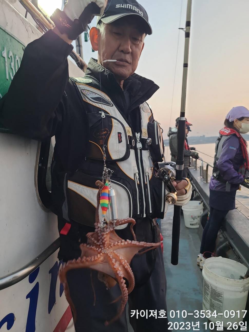 26일포항 돌문어 마릿수도 씨알도 굿 (조황조행기 - 바다선상조황)