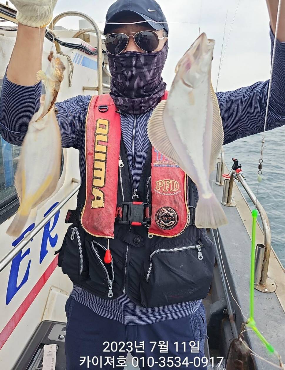 11일오전 타작 보너스도 있네요ㅎ (조황조행기 - 바다선상조황)