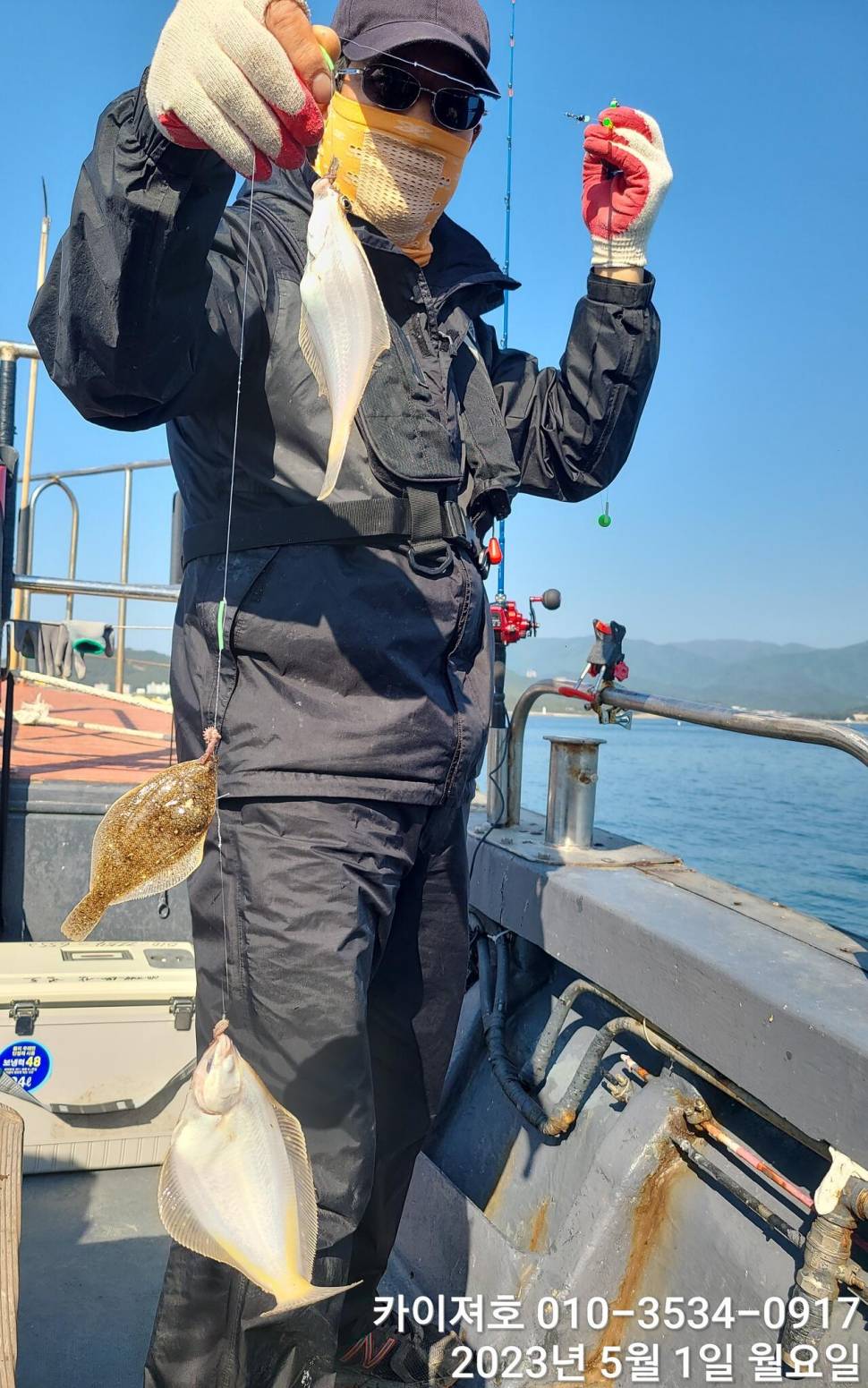 1일역시나 마릿수 수두루 빽빽화 오전 여유자리 (조황조행기 - 바다선상조황)