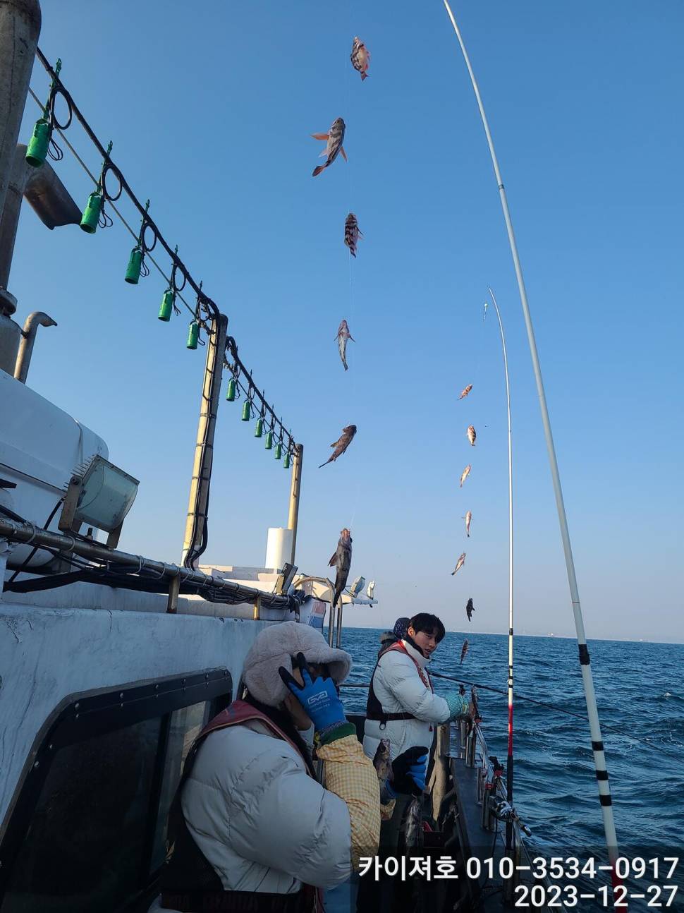 27일 오전 볼락 열기 대 타작 (조황조행기 - 바다선상조황)
