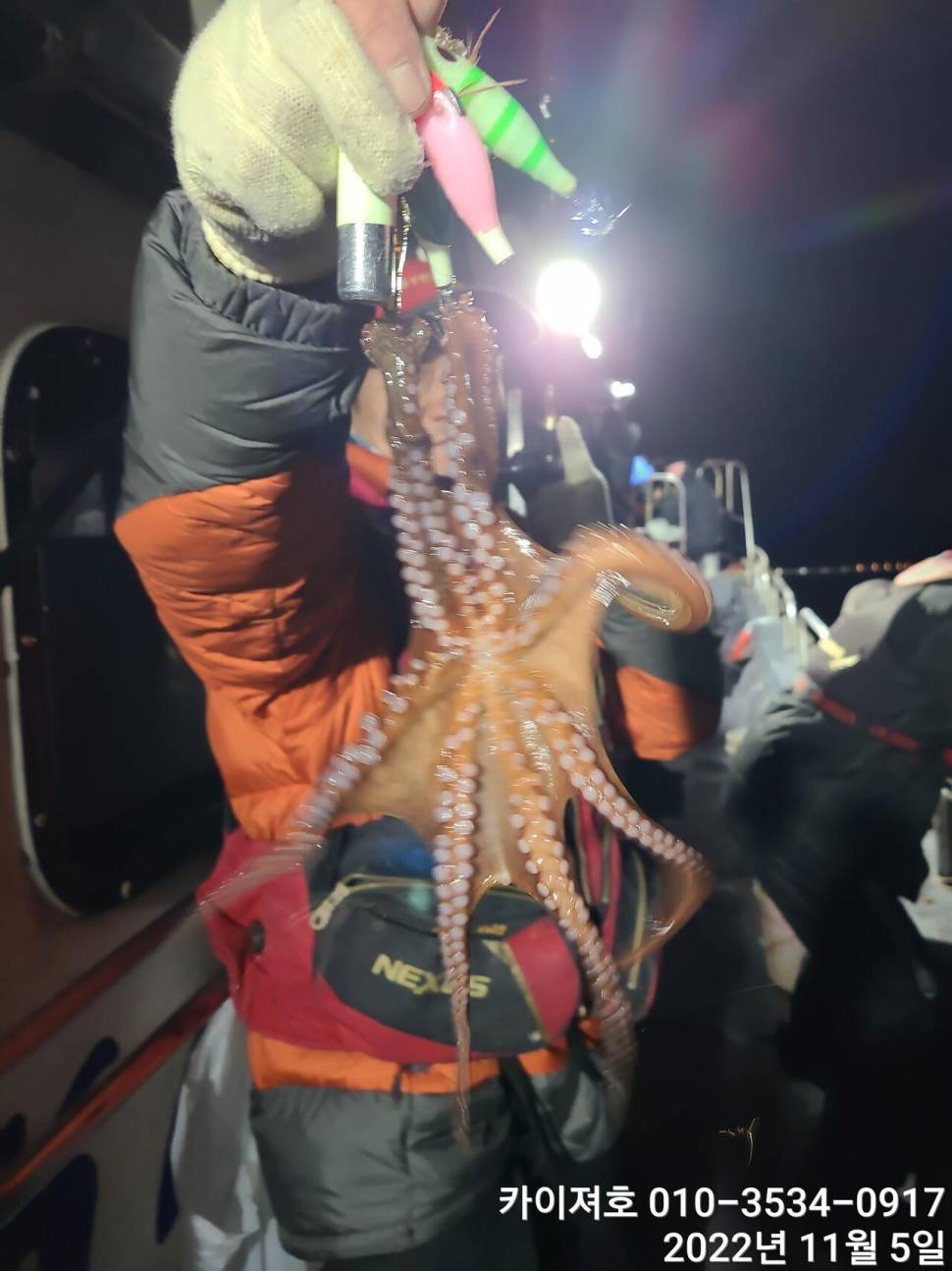 막잡아 삼치 쫀득 뜯어내는 문어 (조황조행기 - 바다선상조황)