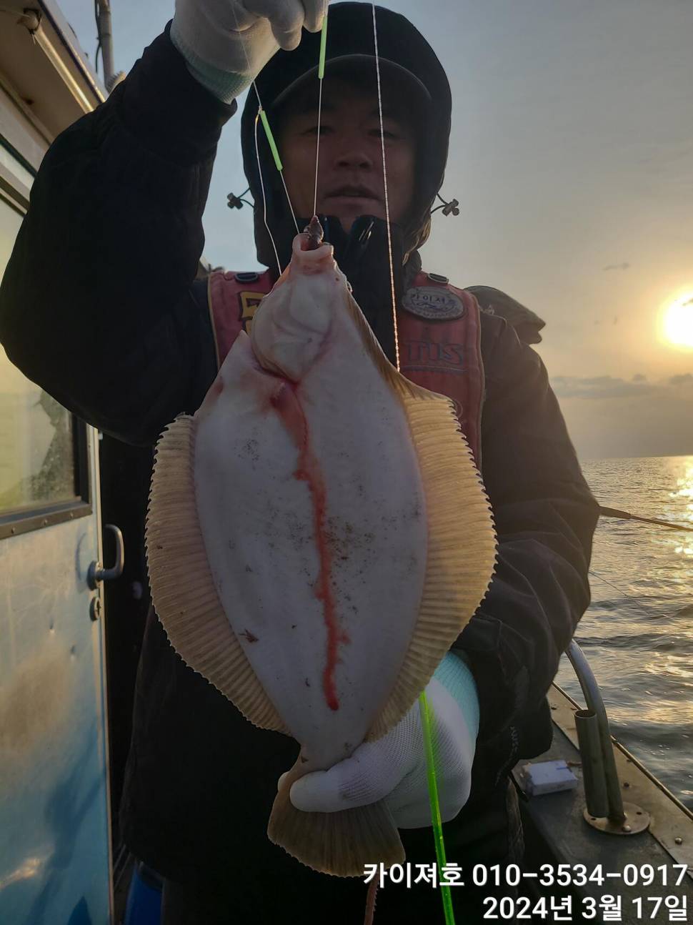 몸만 오이소 왕도다리 참가자미가 연리 마릿수 대박 입니다 (조황조행기 - 바다선상조황)