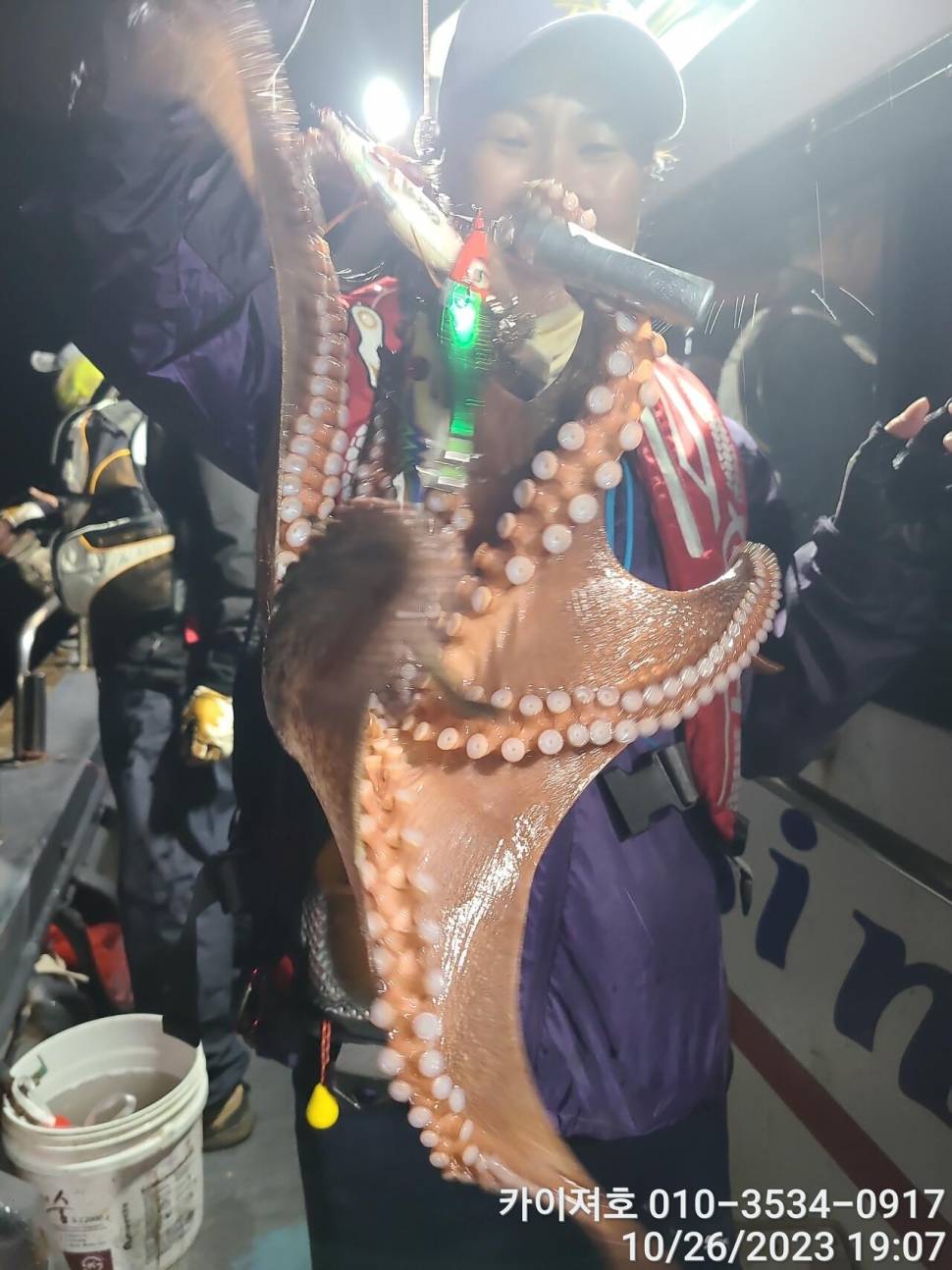26일포항 돌문어 마릿수도 씨알도 굿 (조황조행기 - 바다선상조황)
