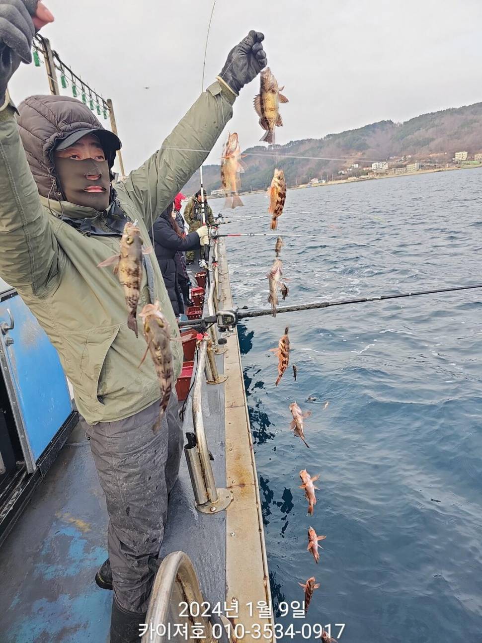 9일볼락열기 마릿수 폭팔 씨알 좋고 (조황조행기 - 바다선상조황)